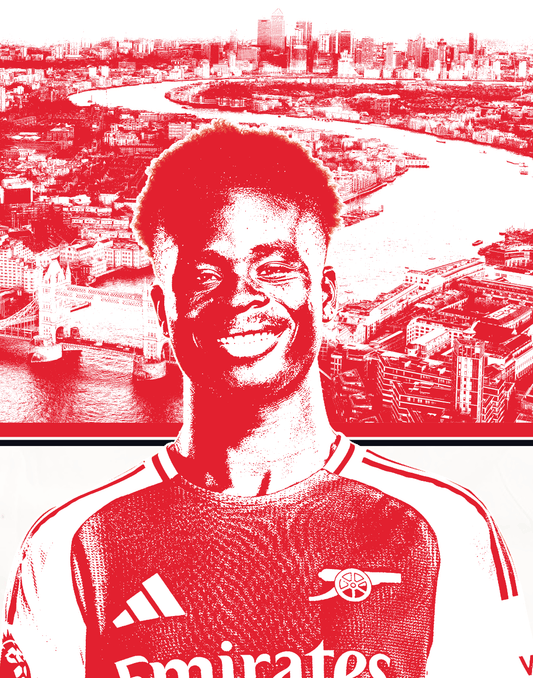 Bukayo Saka Poster